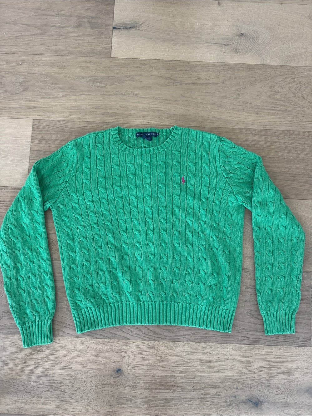 Vintage Ralph Lauren cable knit sweater